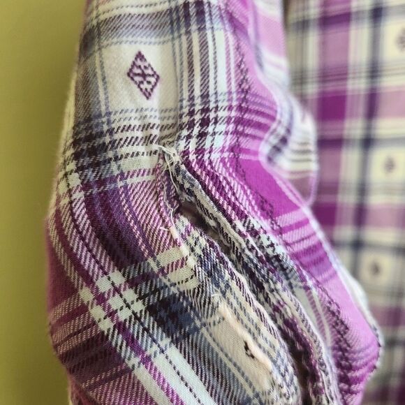 Scandia Woods Purple Button Down - Picture 4 of 10